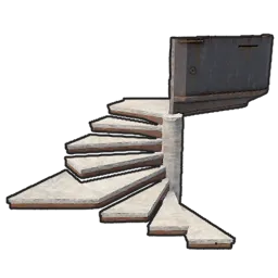 Armored Block Stair Spiral Triangle