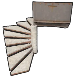 Armored Block Stair Spiral