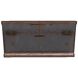 Armored Wall Half Rust Item
