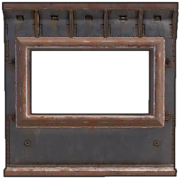 Armored Wall Window Rust Item