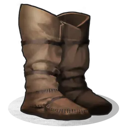 Hide Boots Rust Item