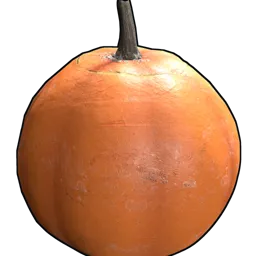 Carvable Pumpkin Rust Item
