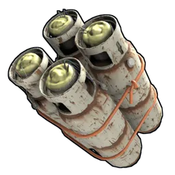Propane Explosive Bomb Rust Item