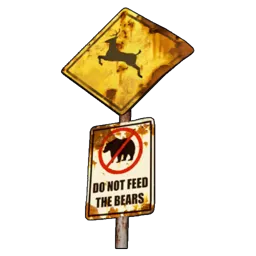 Roadsign Rust Item