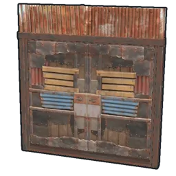 Sheet Metal Double Door