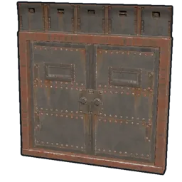 Armored Double Door
