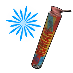 Blue Roman Candle