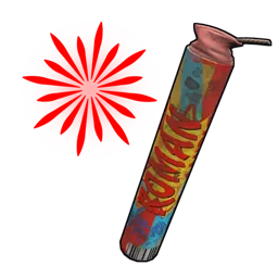 Red Roman Candle