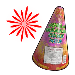Red Volcano Firework Rust Item