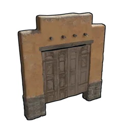 High External Adobe Gate