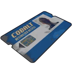 Blue Keycard