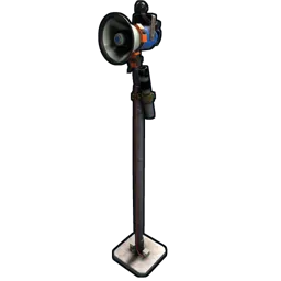 Microphone Stand Rust Item