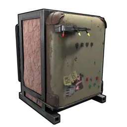 Mini Fridge Rust Item