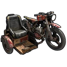 Motorbike With Sidecar