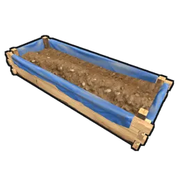 Small Planter Box Rust Item