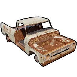 Shreddable Pickuptruck Rust Item