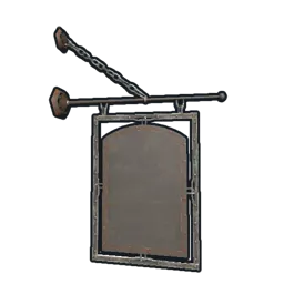 Two Sided Hanging Sign