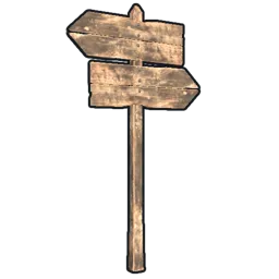 Double Sign Post