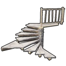 Stone Block Stair Spiral Triangle