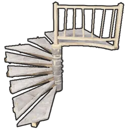 Stone Block Stair Spiral