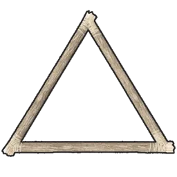Twig Floor Triangle Frame