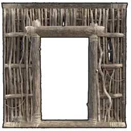 Twig Wall Doorway