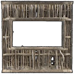 Twig Wall Window