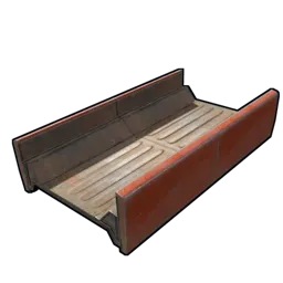 Large Flatbed Vehicle Module Rust Item