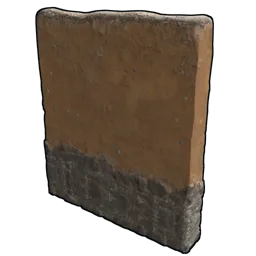 High External Adobe Wall Rust Item