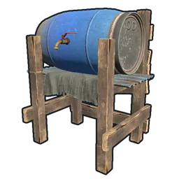 Water Barrel Rust Item