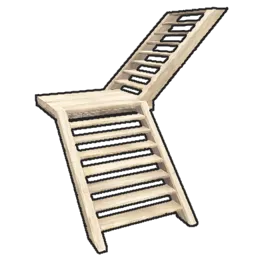 Wood Block Stair Lshape
