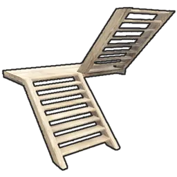 Wood Block Stair Ushape