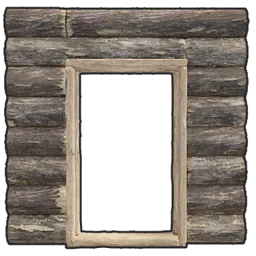 Wood Wall Doorway
