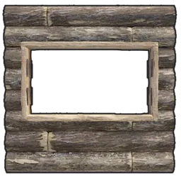 Wood Wall Window