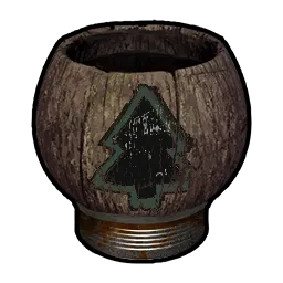 Basic Wood Tea Rust Item